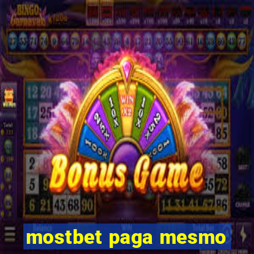 mostbet paga mesmo